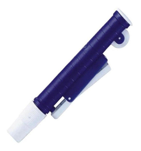 Aspirador Para Pipetas De 1ml A 2ml | Azul
