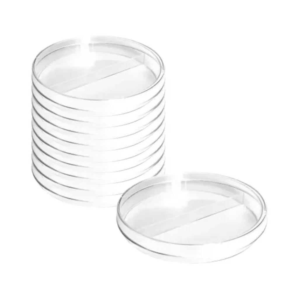 PLACA DE PETRI PS 90X15MM C/ 1 DIVISAO - N/ESTERIL - 10 UN - CRALPLAST