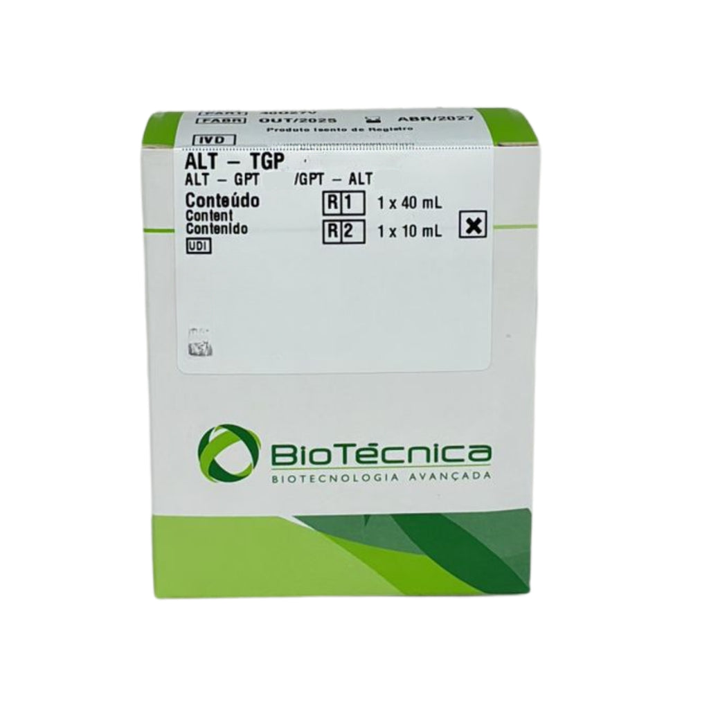 ALT / TGP - R1: 1X40 - R2: 1X10 - BIOTECNICA