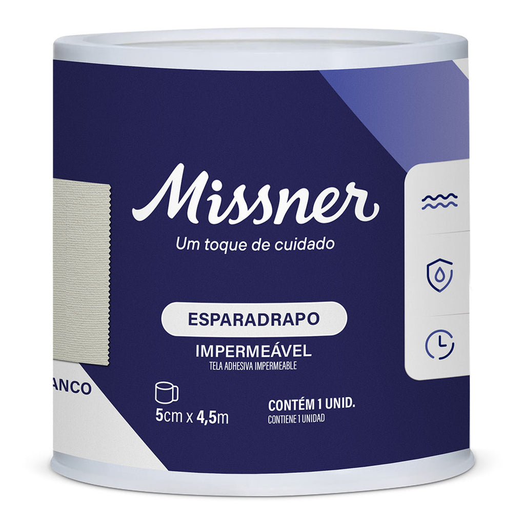ESPARADRAPO 5CM  X 4,5M - MISSNER