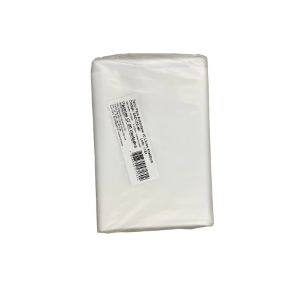 SACO PARA AUTOCLAVE 40 X 60CM - 20 LITROS - 20 UN - CRALPLAST