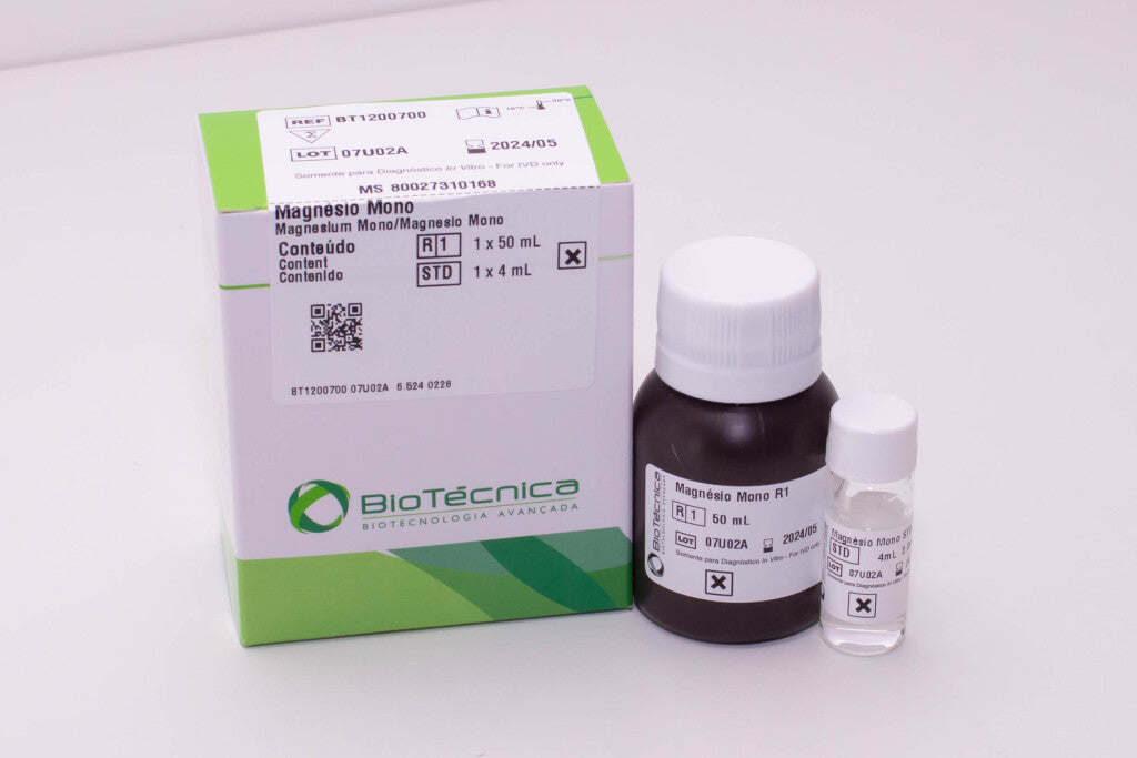 MAGNESIO R1: 1 X 50 - STD: 1 X 4 - BIOTECNICA