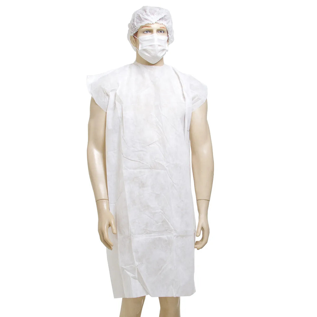 AVENTAL S/MANGA BRANCO SOFT - 20 G - 10 UN - ANADONA