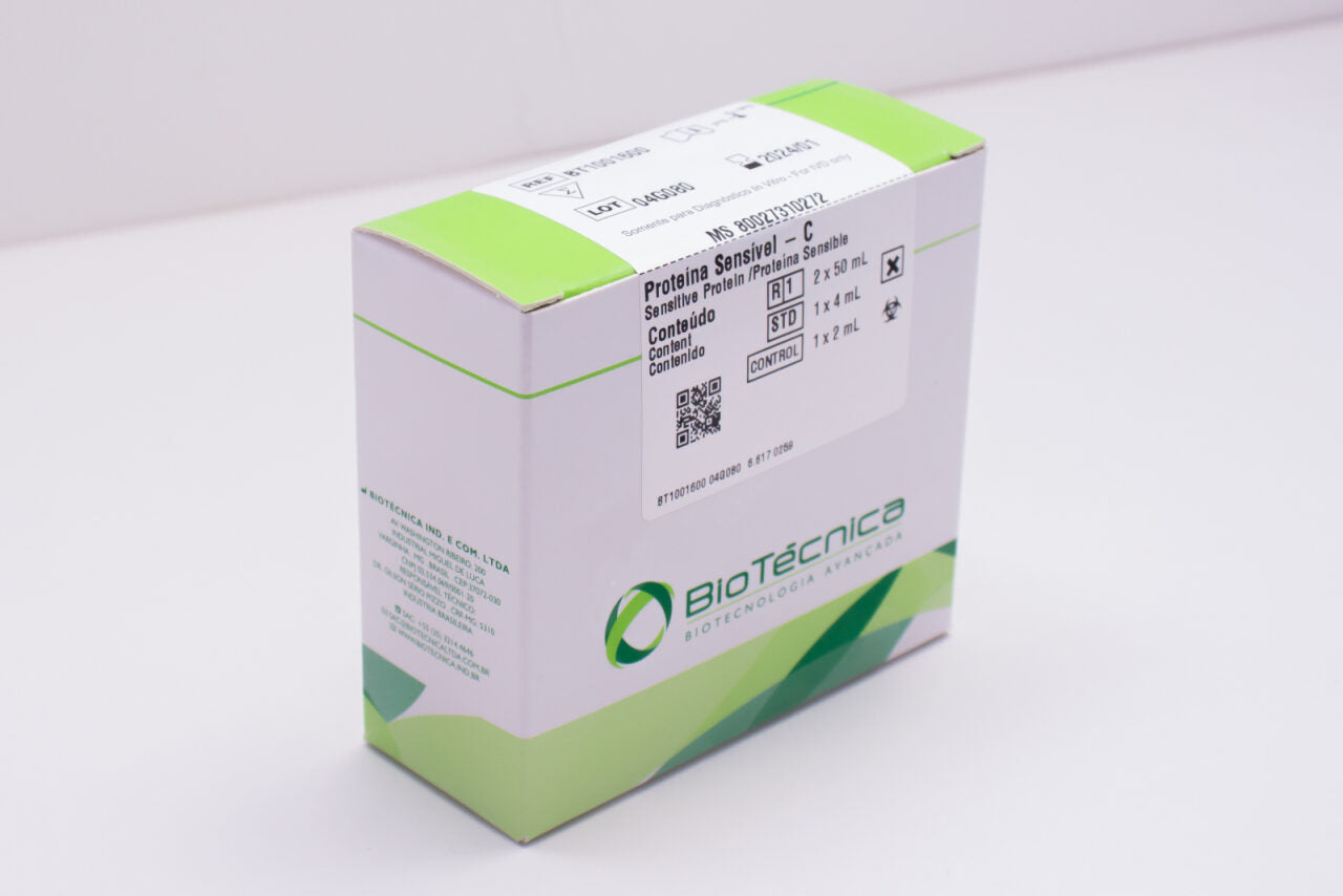 PROTEINA URINARIA - R1: 2X50 - STD: 1X4 - CONTROL: 1X2 - BIOTECNICA
