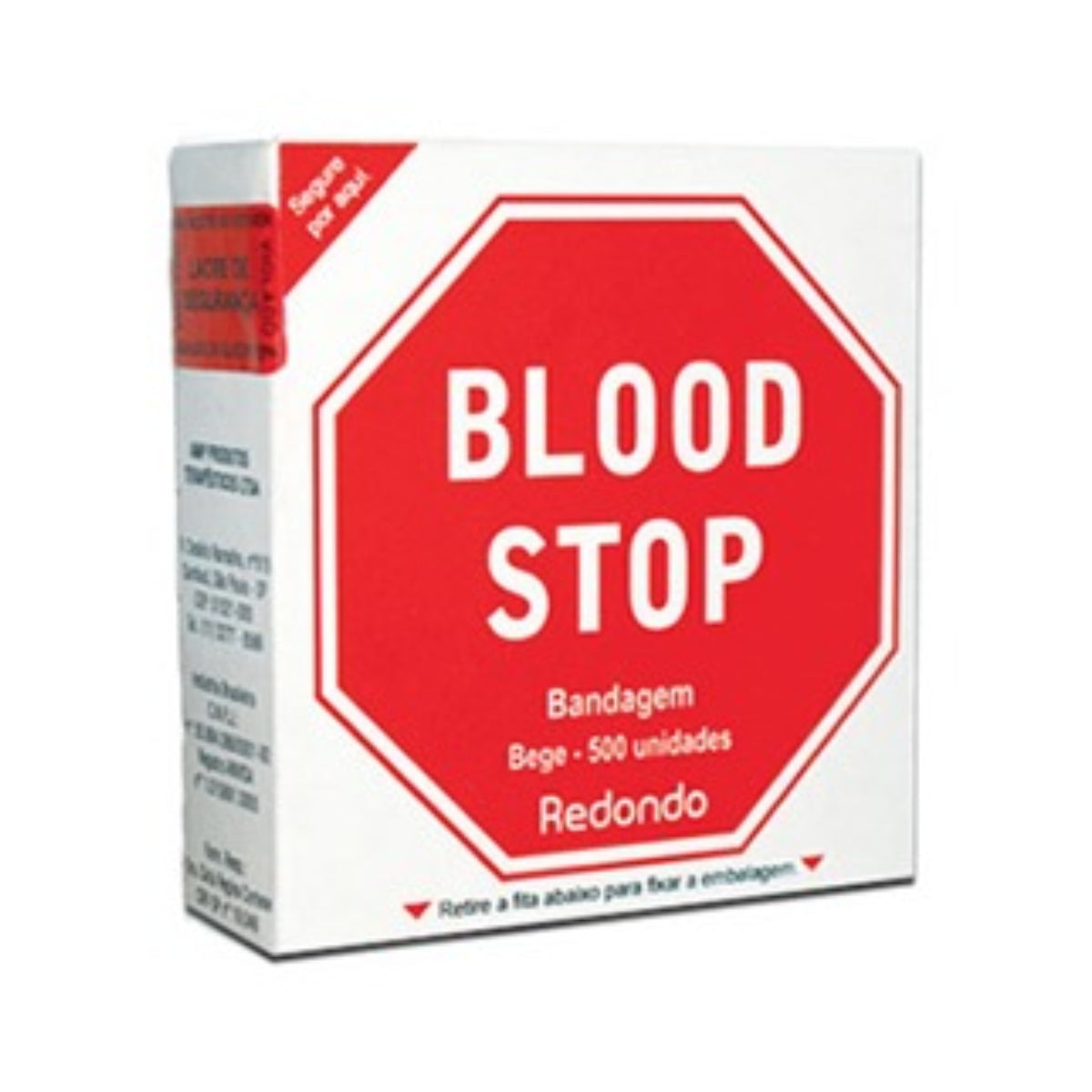 BANDAGEM BLOOD STOP ADULTO - 500 UN - BLOOD STOP