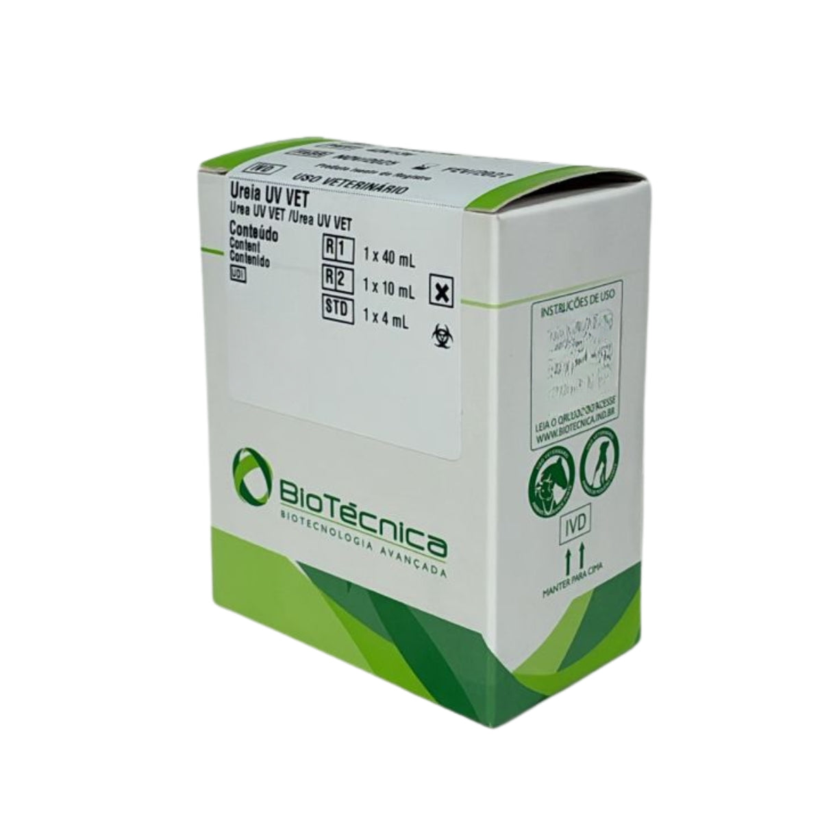 UREIA UV VET - R1 1X40 R2 1X10 STD 1X4 - BIOTECNICA