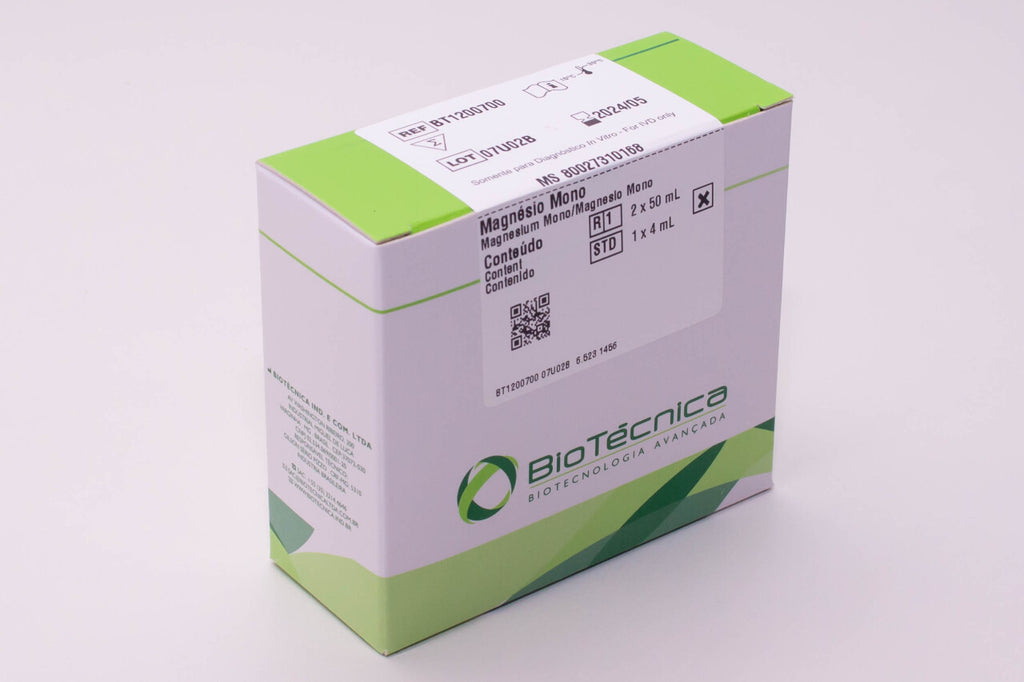 MAGNESIO R1: 2 X 50 - STD: 1 X 4 - BIOTECNICA