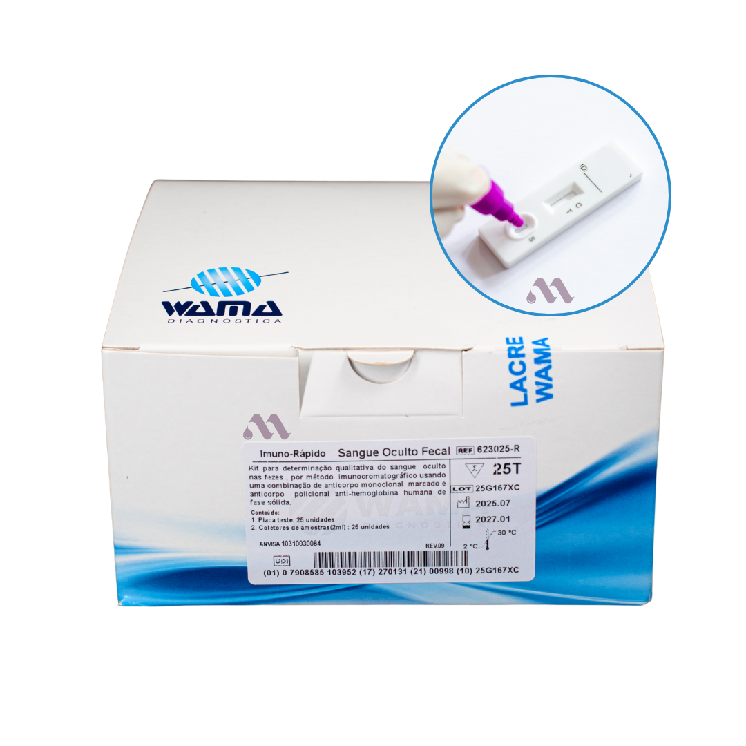 SANGUE OCULTO FOB (REF 623025-R) - 25 TESTES - WAMA