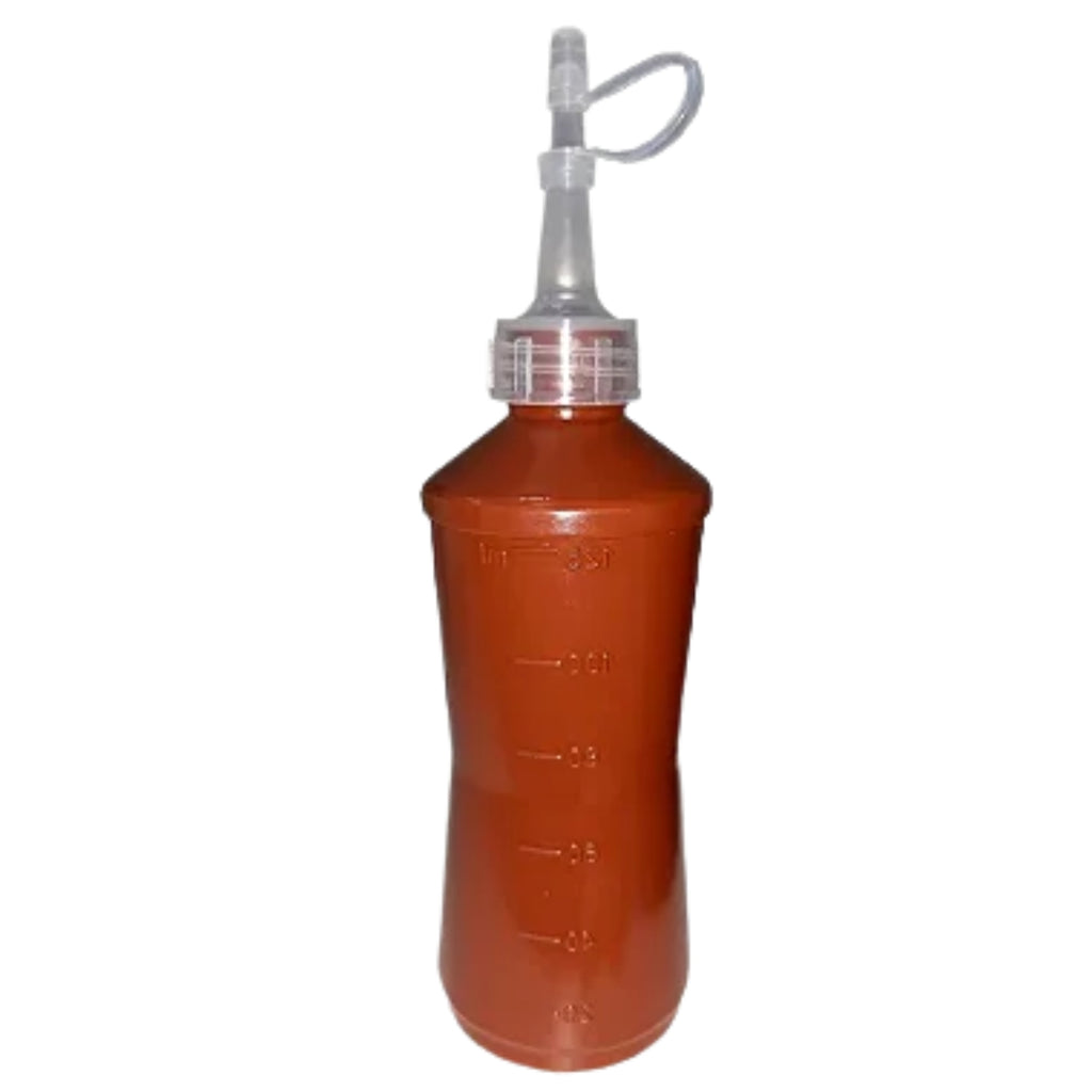 ALMOTOLIA MARROM BICO RETO - POLIETILENO - 125 ML - JPROLAB
