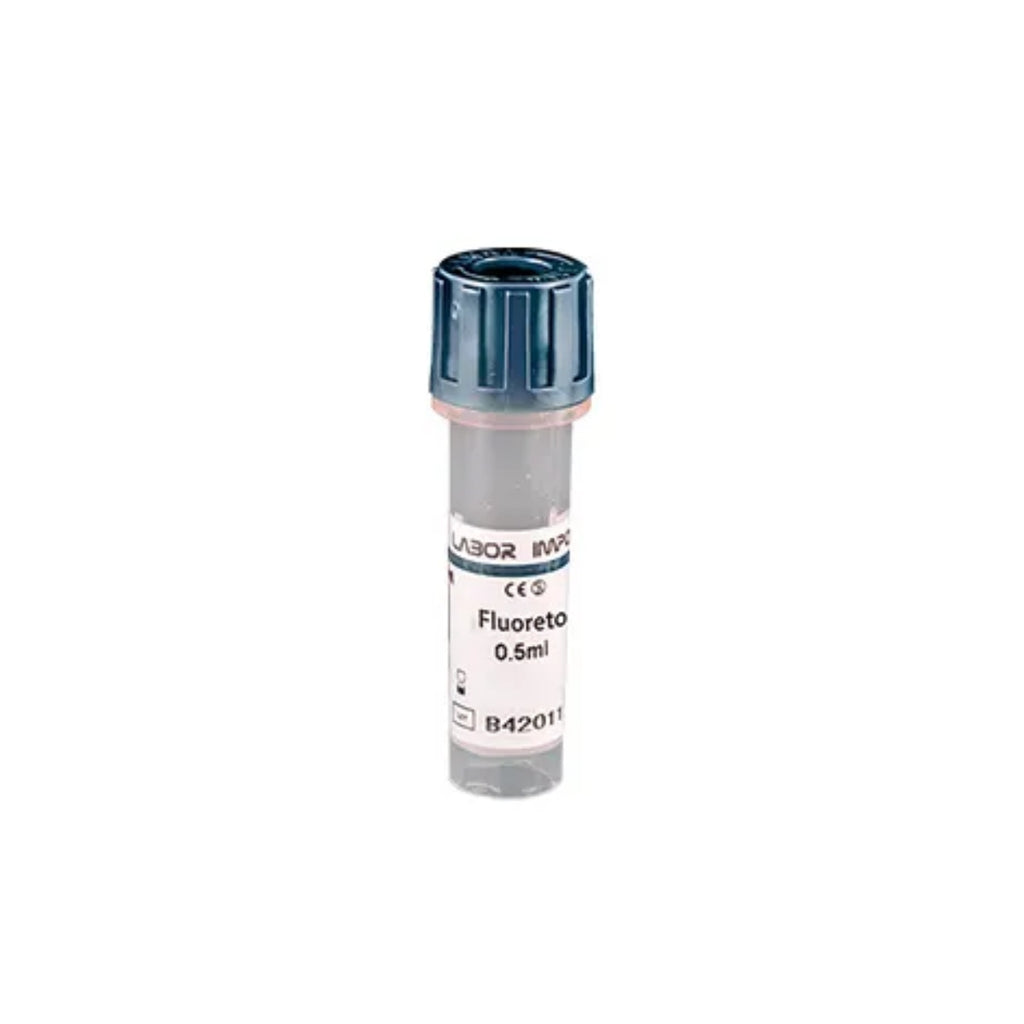 MINI TUBO  0,5 ML FLUORETO DE SODIO - 50 UN - LABOR IMPORT