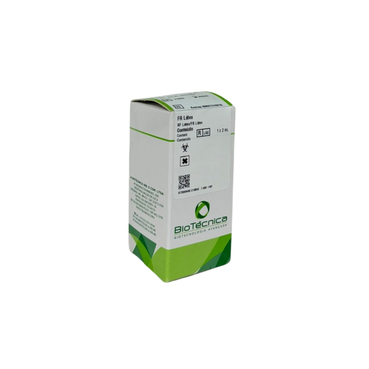 FR LATEX S/CONTROLE - 1 X 2,0ML - BIOTECNICA