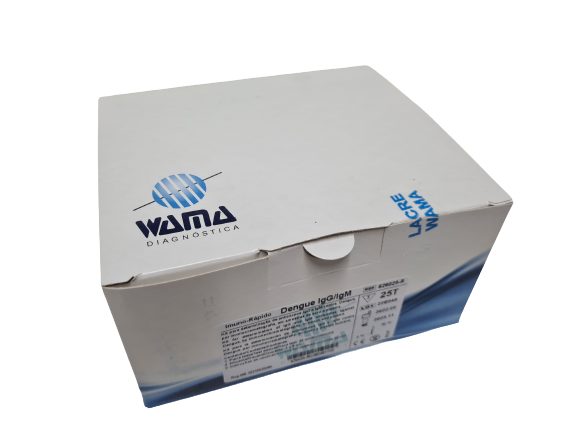 DENGUE IGG/IGM (REF 626025-R) - 25 TESTES - WAMA