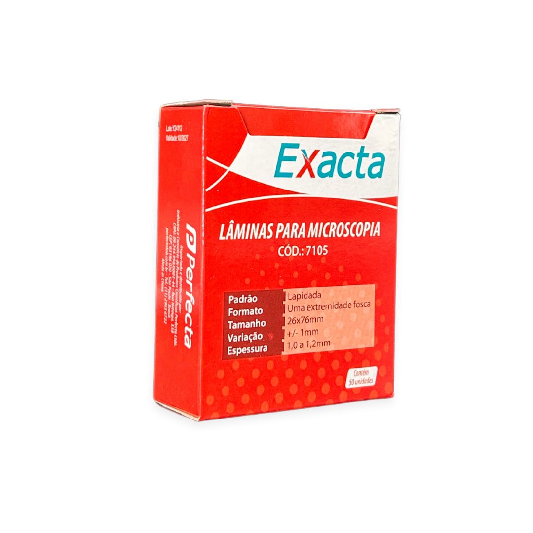 LAMINA FOSCA LAPIDADA 26  X 76 MM - 50 UN - EXACTA