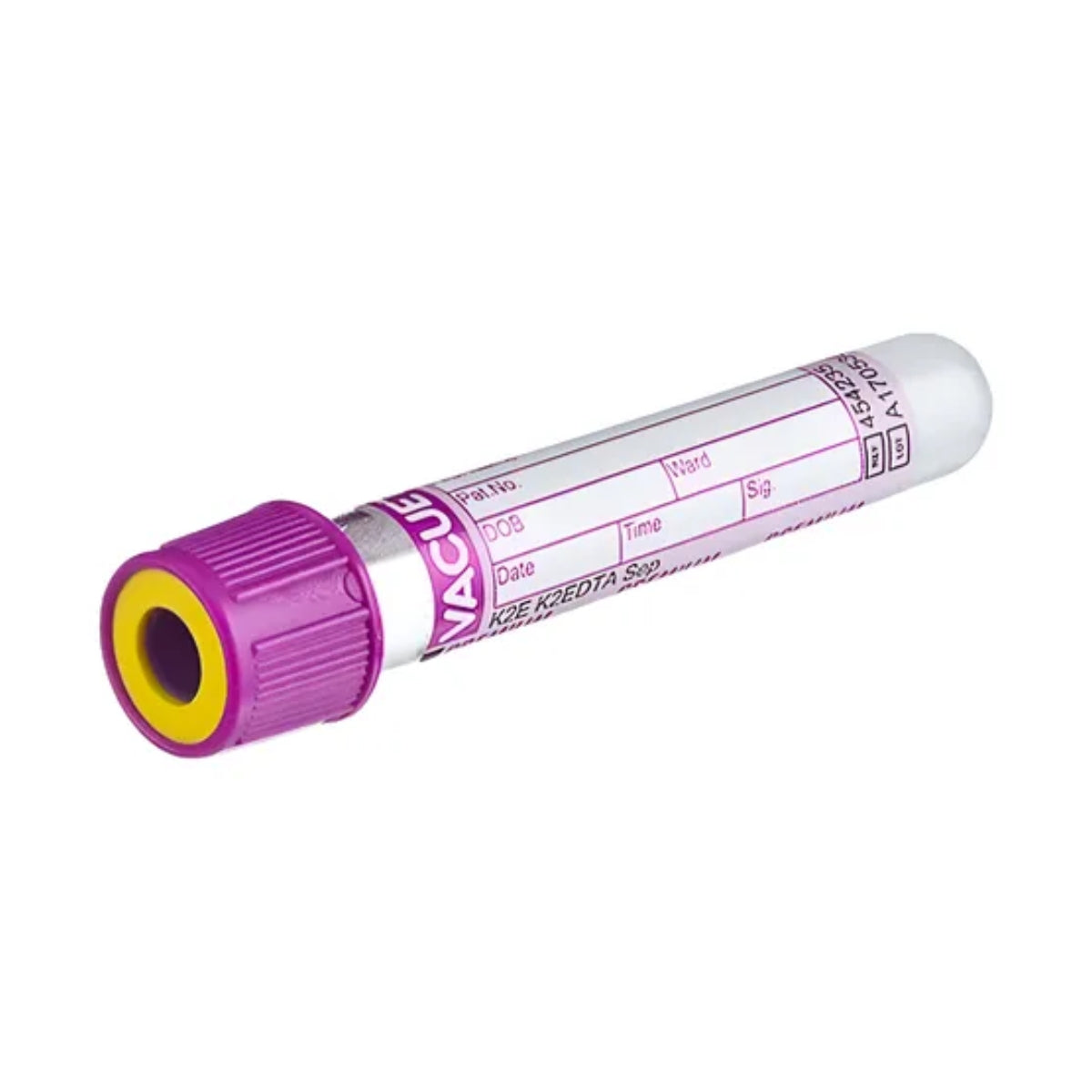 Tubo Edta 3,5ml K3 Gel Separador Rack Com 50 Tubos