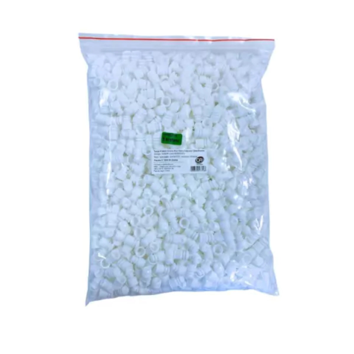 TAMPA PRESSAO INTERNA PARA TUBOS DIAMETRO 12MM BRANCA - 1000 UN - CRALPLAST