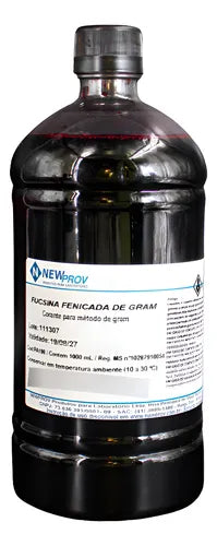 FUCSINA FENICADA PARA GRAM 1000 ML - NEWPROV