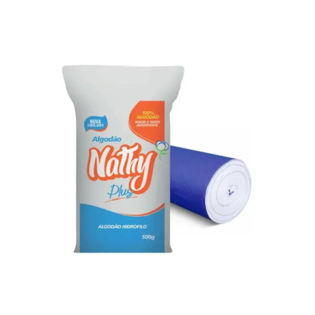 ALGODAO HIDROFILO - 500 GR - NATHALYA