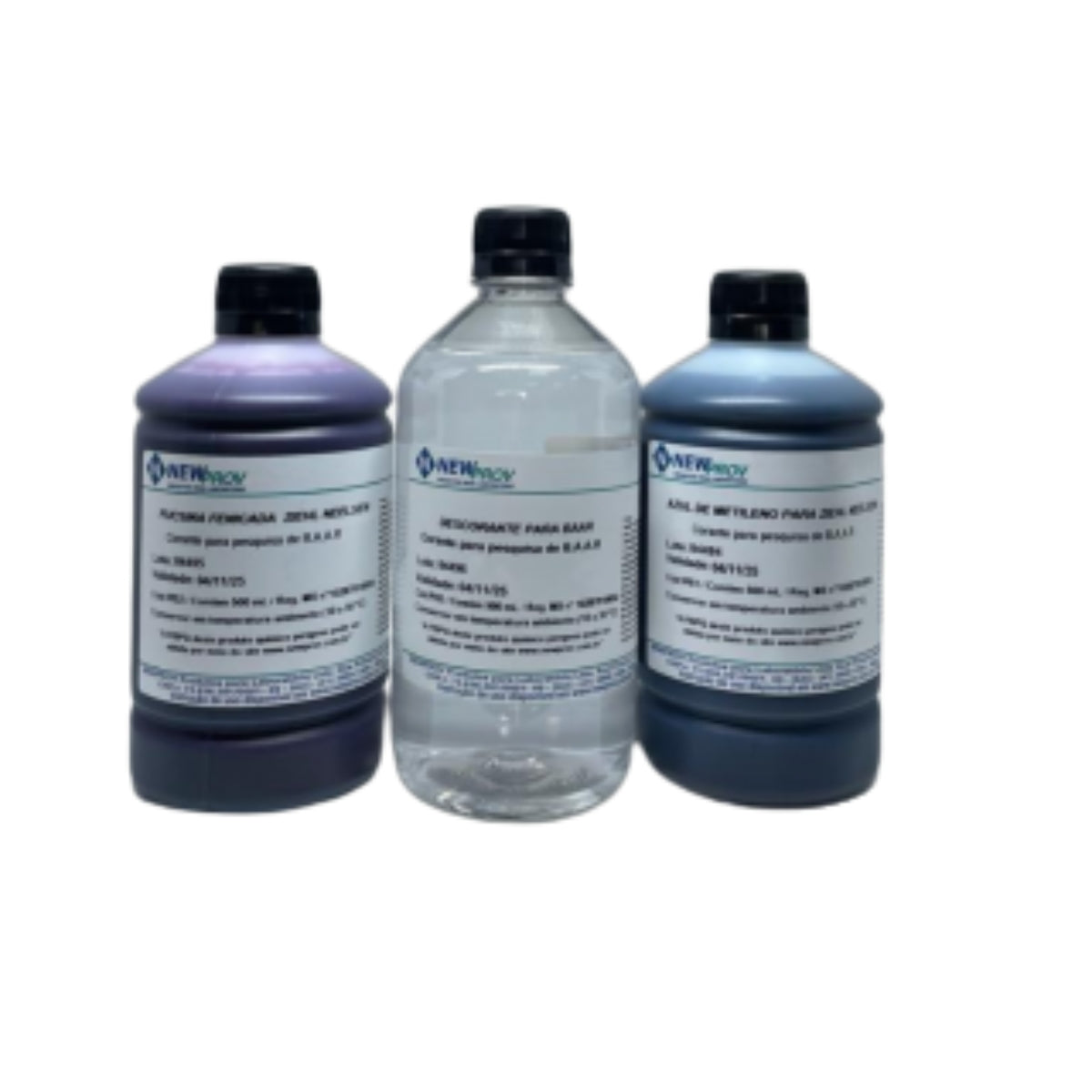 CONJUNTO PARA COLORAÇAO DE ZIEHL NEELSEN 3 X 500 ML - NEWPROV