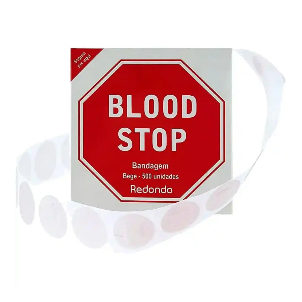 BANDAGEM BLOOD STOP ADULTO - 500 UN - BLOOD STOP