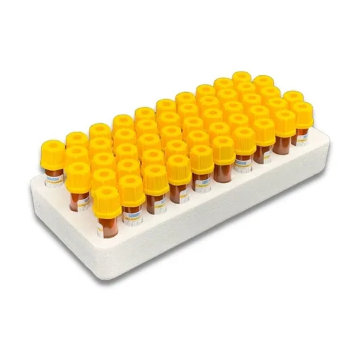 MICROTUBO PARA COLETA DE SANGUE C/ GEL E ATIVADOR DE COAGULO 0,5ML - 50 UN - VACUPLAST