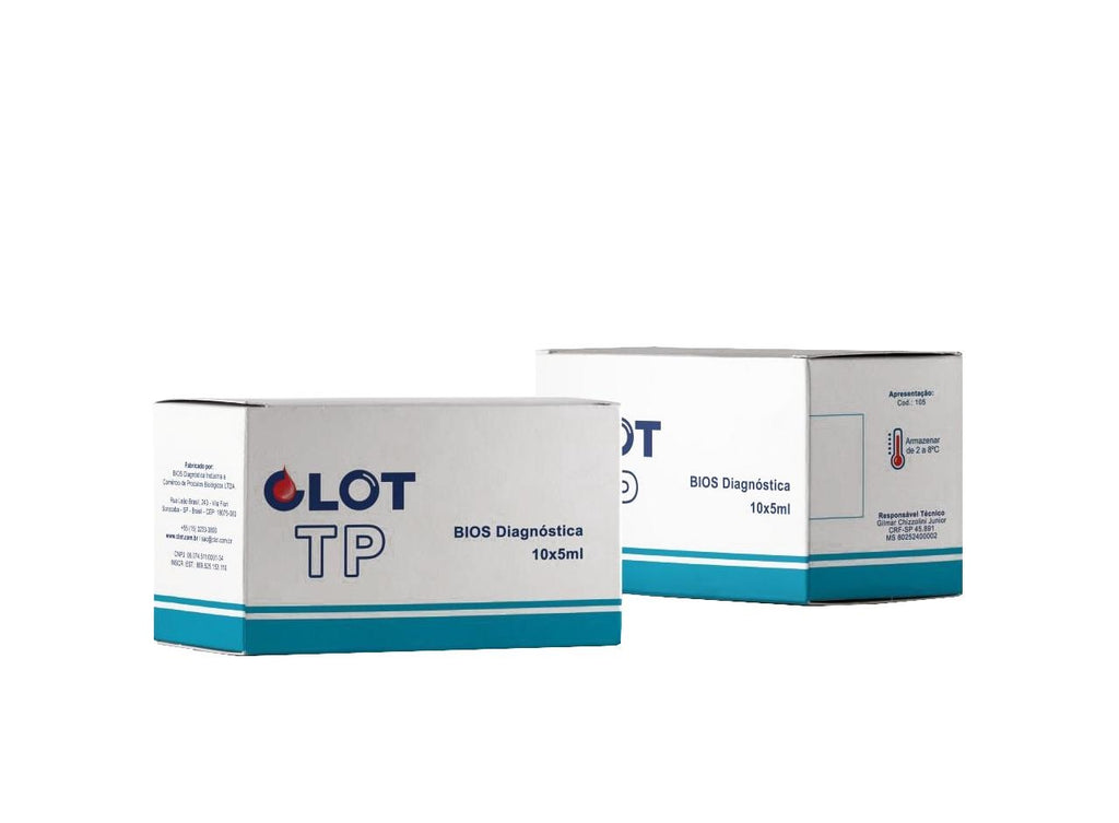 TP - CLOT (10 X 2ML) 100 TESTES - CLOT