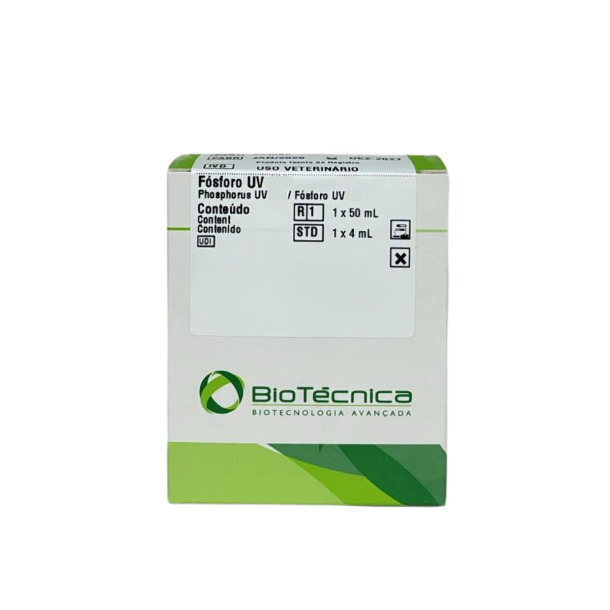 FOSFORO UV - R1: 1X50 STD: 1X4 - BIOTECNICA