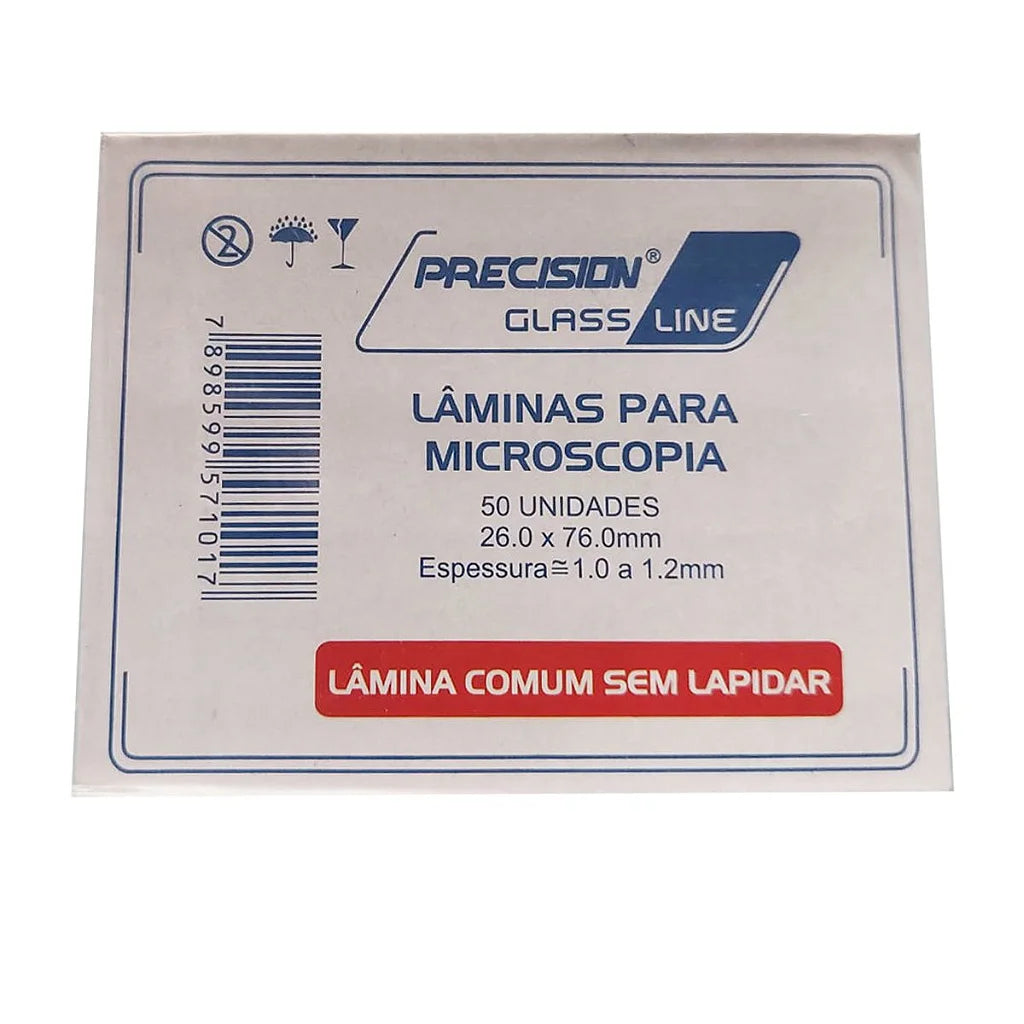 LAMINA LISA SEM LAPIDAR 26 X 76MM - 50 UN - PRECISION
