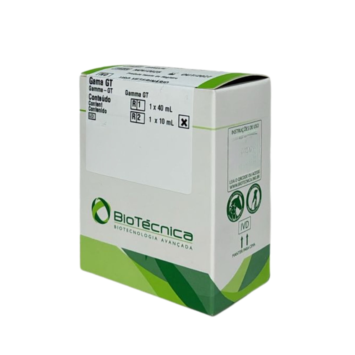 GAMA GT - R1: 1X40 - R2: 1X10 - BIOTECNICA