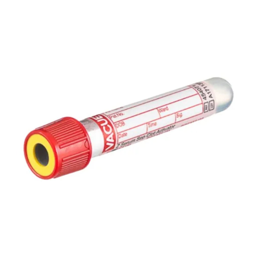 TUBO PARA COLETA DE SANGUE A VACUO P/ SOROLOGIA C/ GEL SEPARADOR 3.5ML 13X75MM