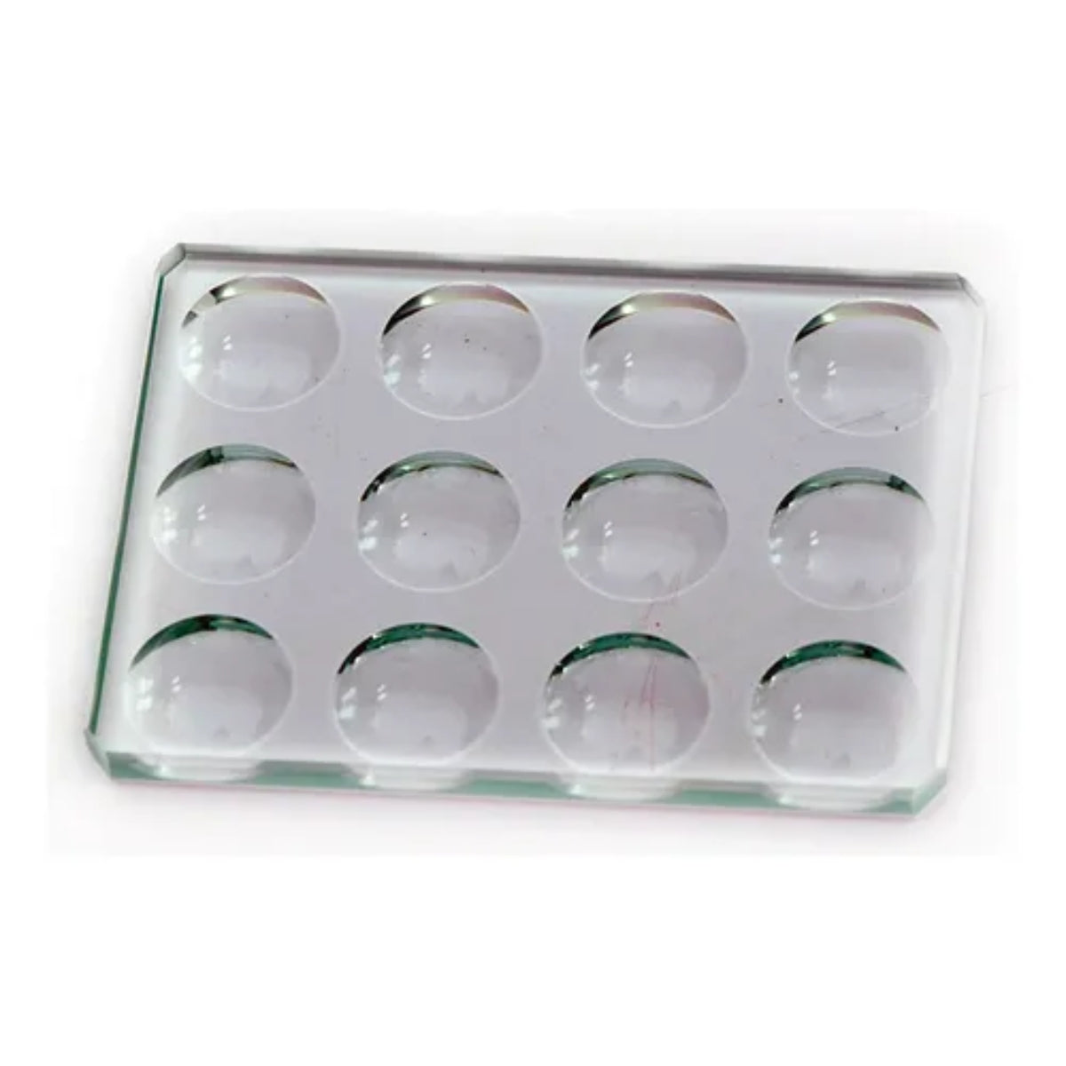 PLACA DE KLINE VIDRO COM 12 ESCAVAÇOES - PRECISION
