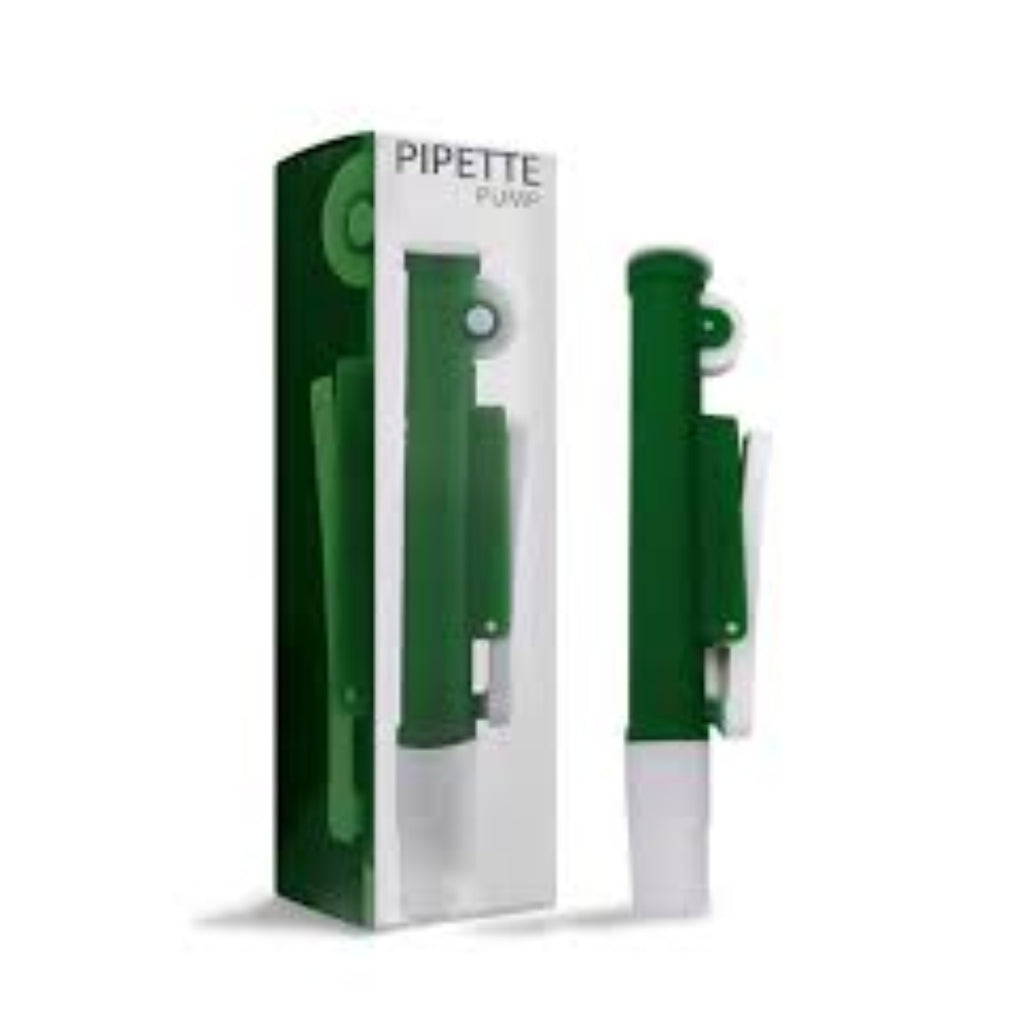 ASPIRADOR PARA PIPETAS DE 5ML E 10ML COR VERDE - CRALPLAST