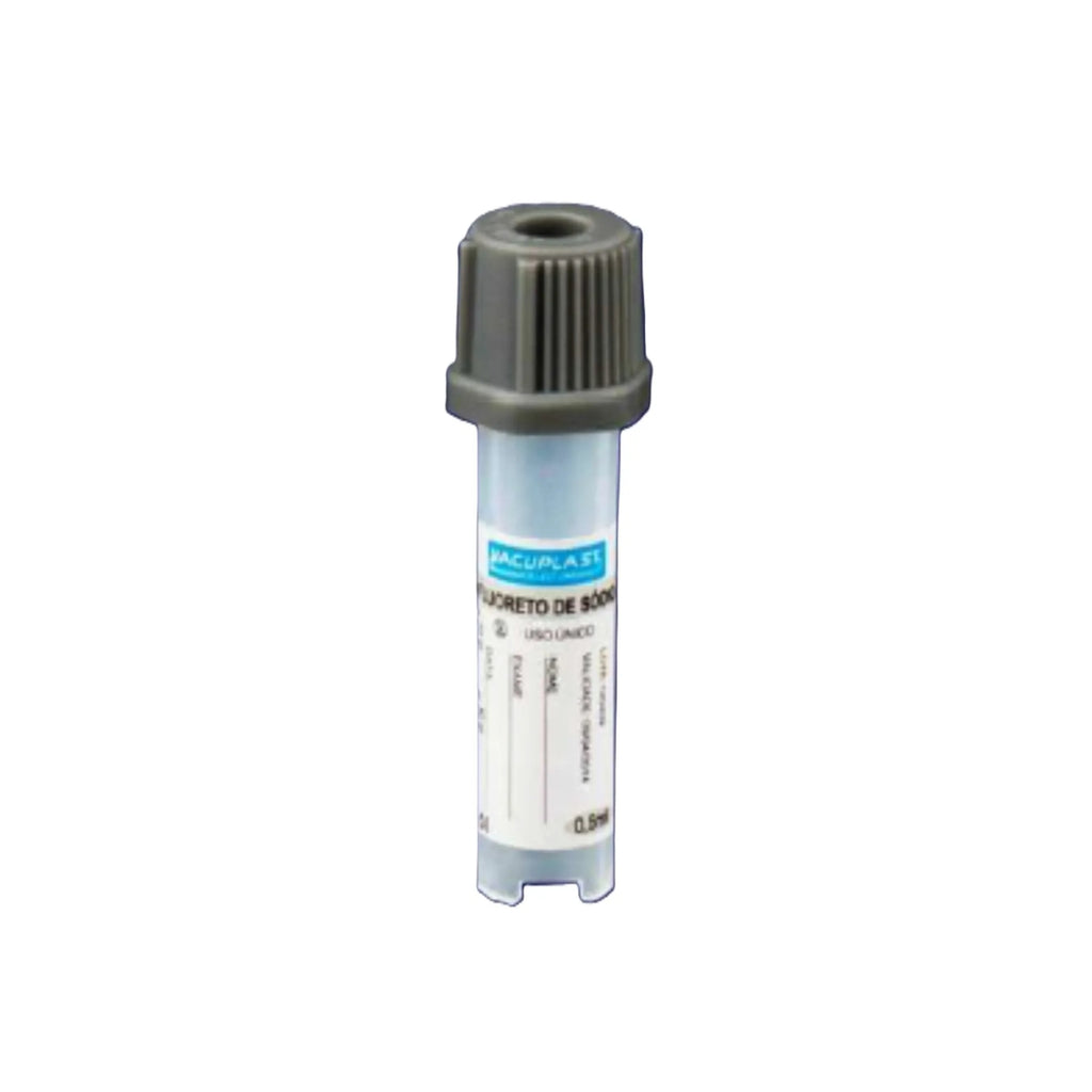 MICROTUBO P COLETA DE SANGUE C FLUORETO SODIO DE 0,5ML 50 UN