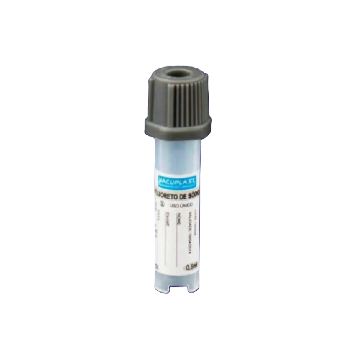 MICROTUBO P COLETA DE SANGUE C FLUORETO SODIO DE 0,5ML 50 UN