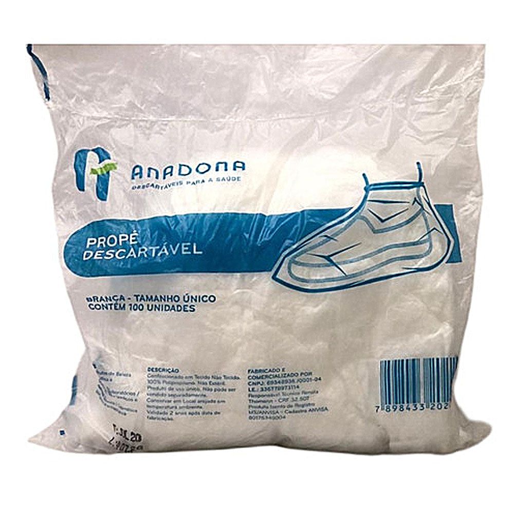 PROPE DESC. BRANCO 20 GR - 100 UN - ANADONA