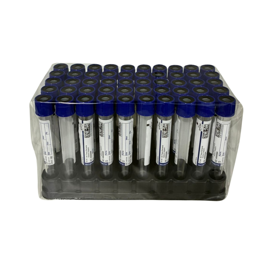 Tubo Traço De Elementos 6ml Vacuette Rack Com 50un