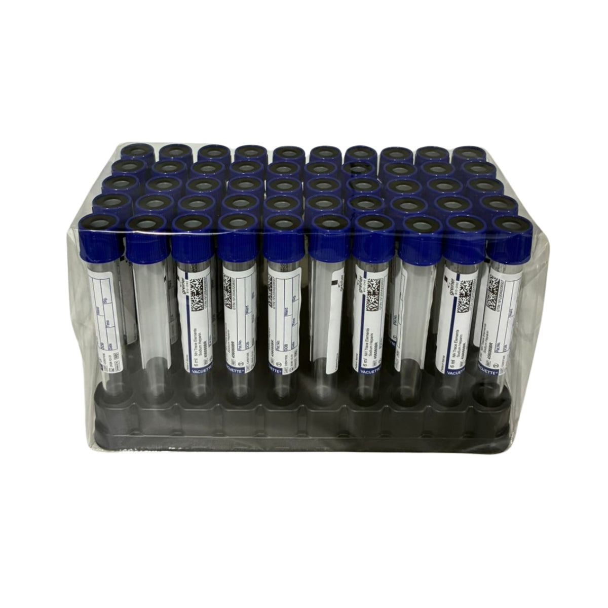 Tubo Traço De Elementos 6ml Vacuette Rack Com 50un