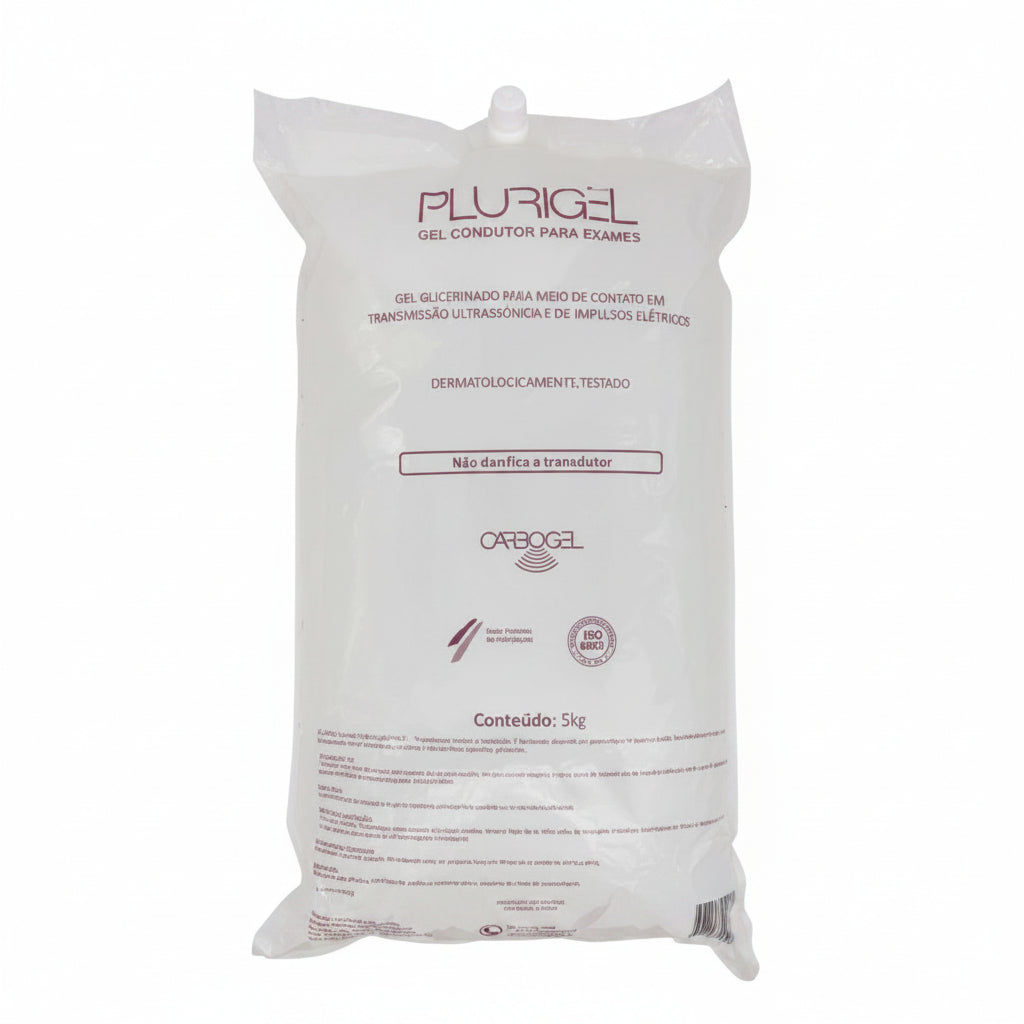 GEL P/ULTRASSOM 5 KG BRANCO (BAG) - PLURIGEL