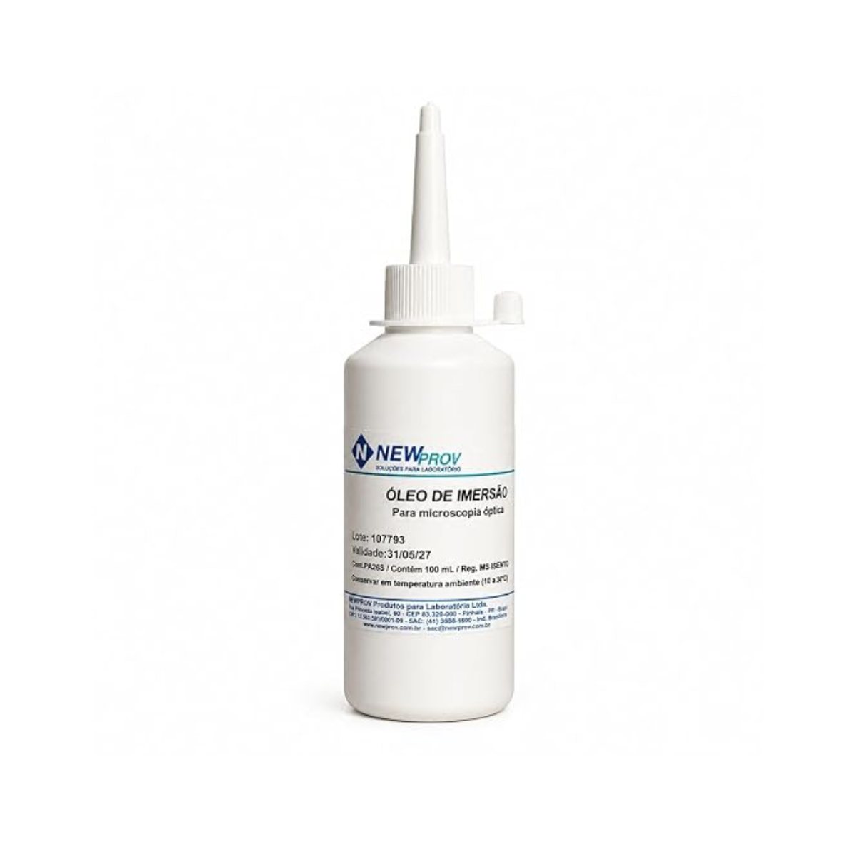 OLEO DE IMERSAO - 100 ML -  NEWPROV