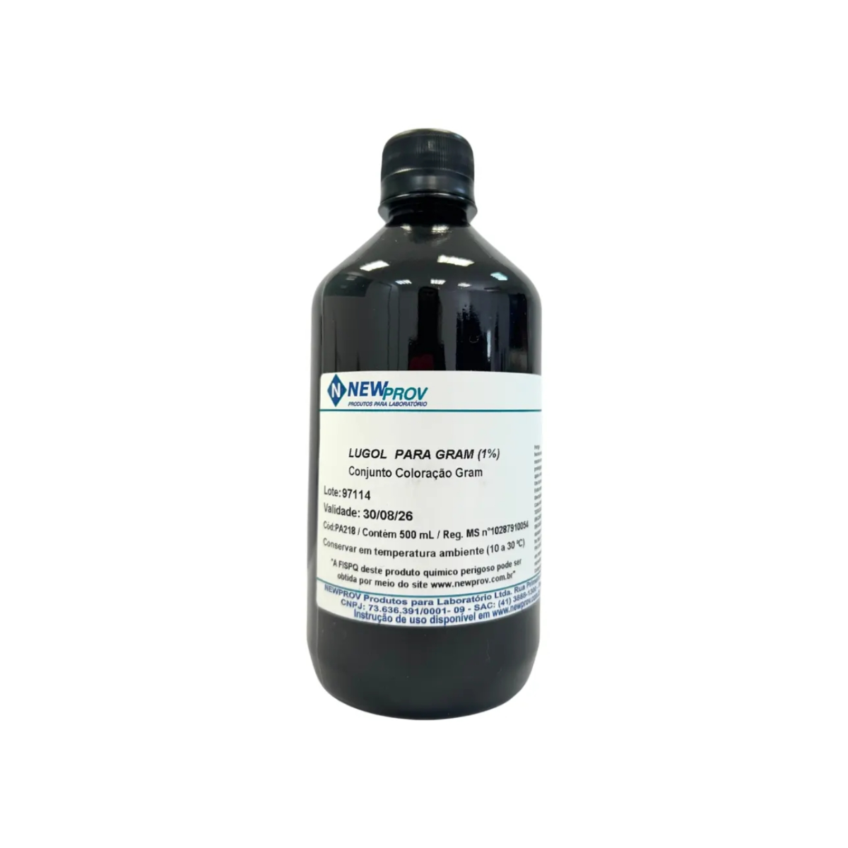LUGOL PARA GRAM 1 %- 500 ML - NEWPROV