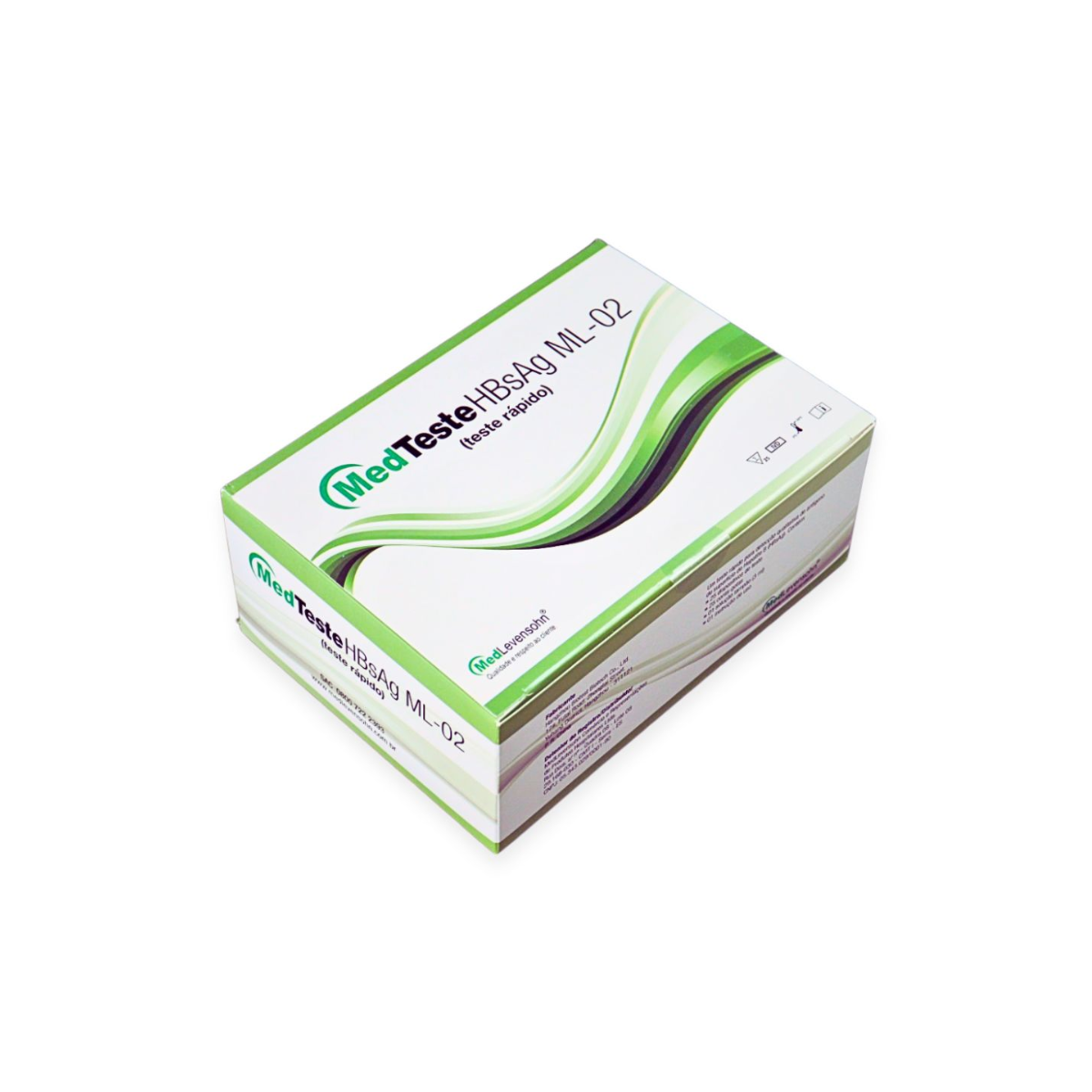 TESTE RAPIDO HBSAG ML-02 - 25 UN - MEDTESTE