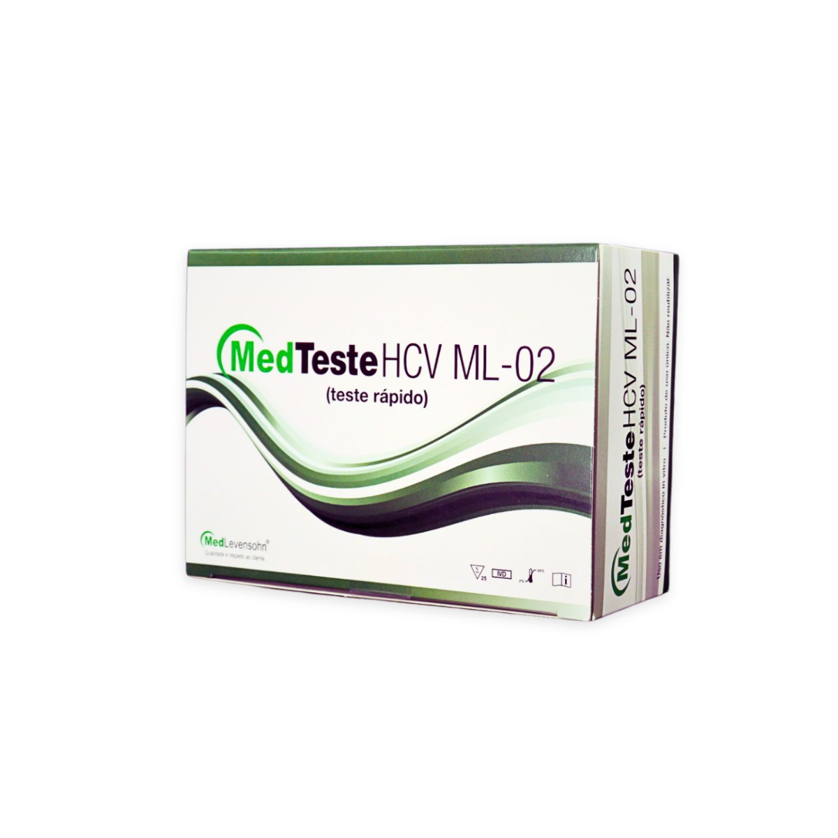 TESTE RAPIDO HCV ML-02 - 25 UN - MEDTESTE