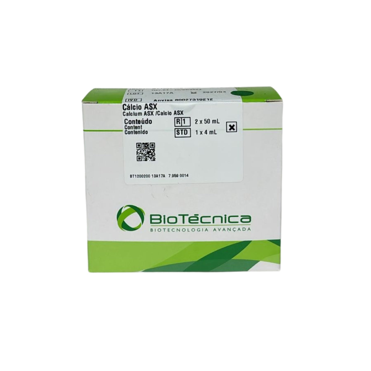 CALCIO ASX - R1: 2X50 - STD: 1X4 - BIOTECNICA