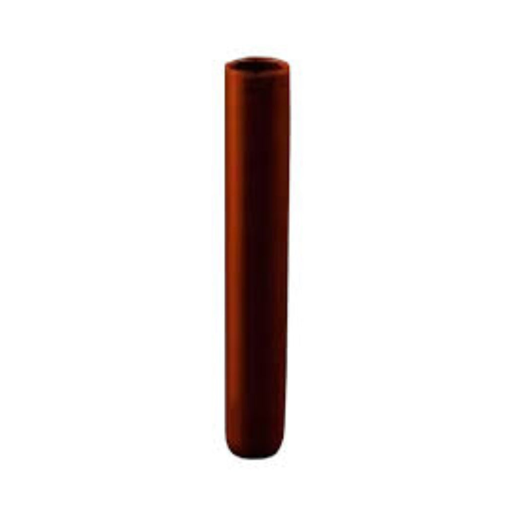TUBO 12X75MM 5ML COR AMBAR - 100 UN - CRALPLAST