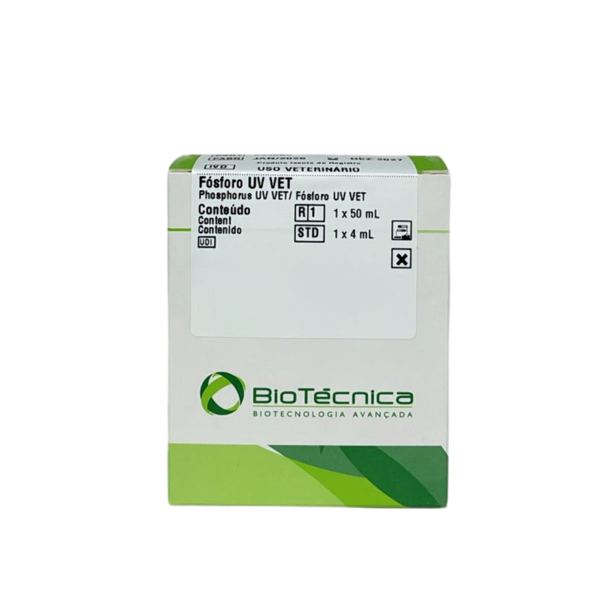 FOSFORO UV VET- R1: 1X50 STD: 1X4 - BIOTECNICA VET