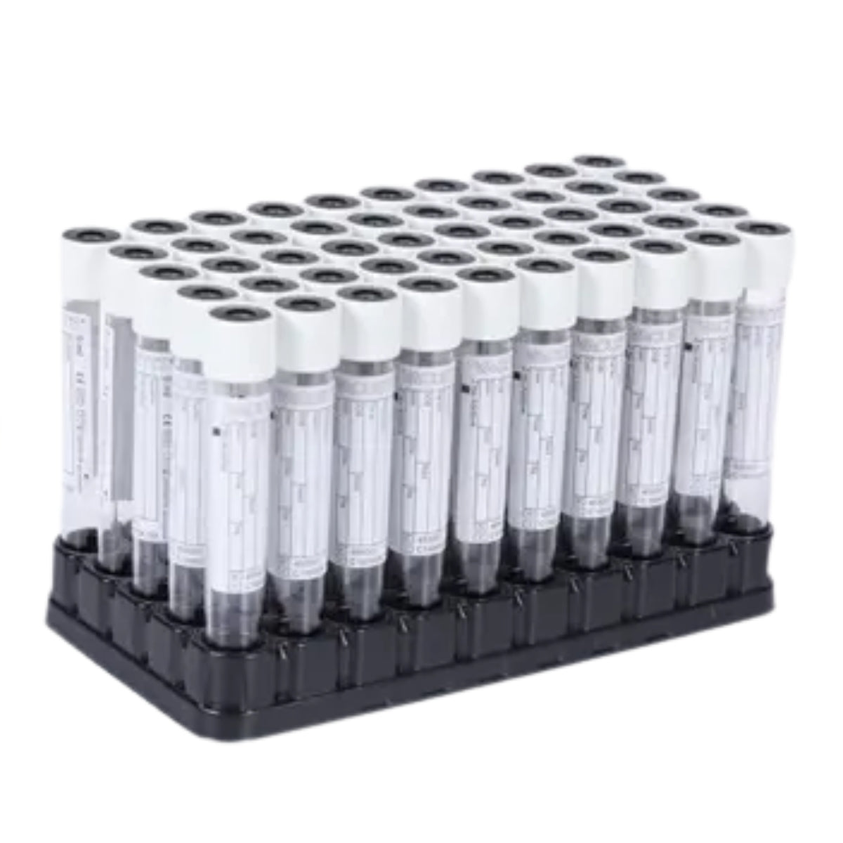 TUBO SEM ADITIVO, 9ML, TAMPA BRANCA/ANEL PRETO, 16X100, TUBO S/ARESTA - 50 UN - VACUETTE
