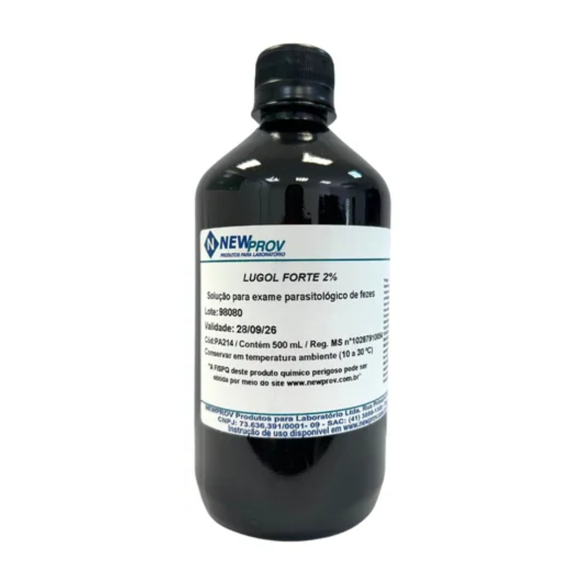 LUGOL FORTE 2% - 500 ML - NEWPROV