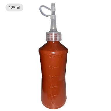 ALMOTOLIA MARROM BICO RETO - POLIETILENO - 125 ML - JPROLAB