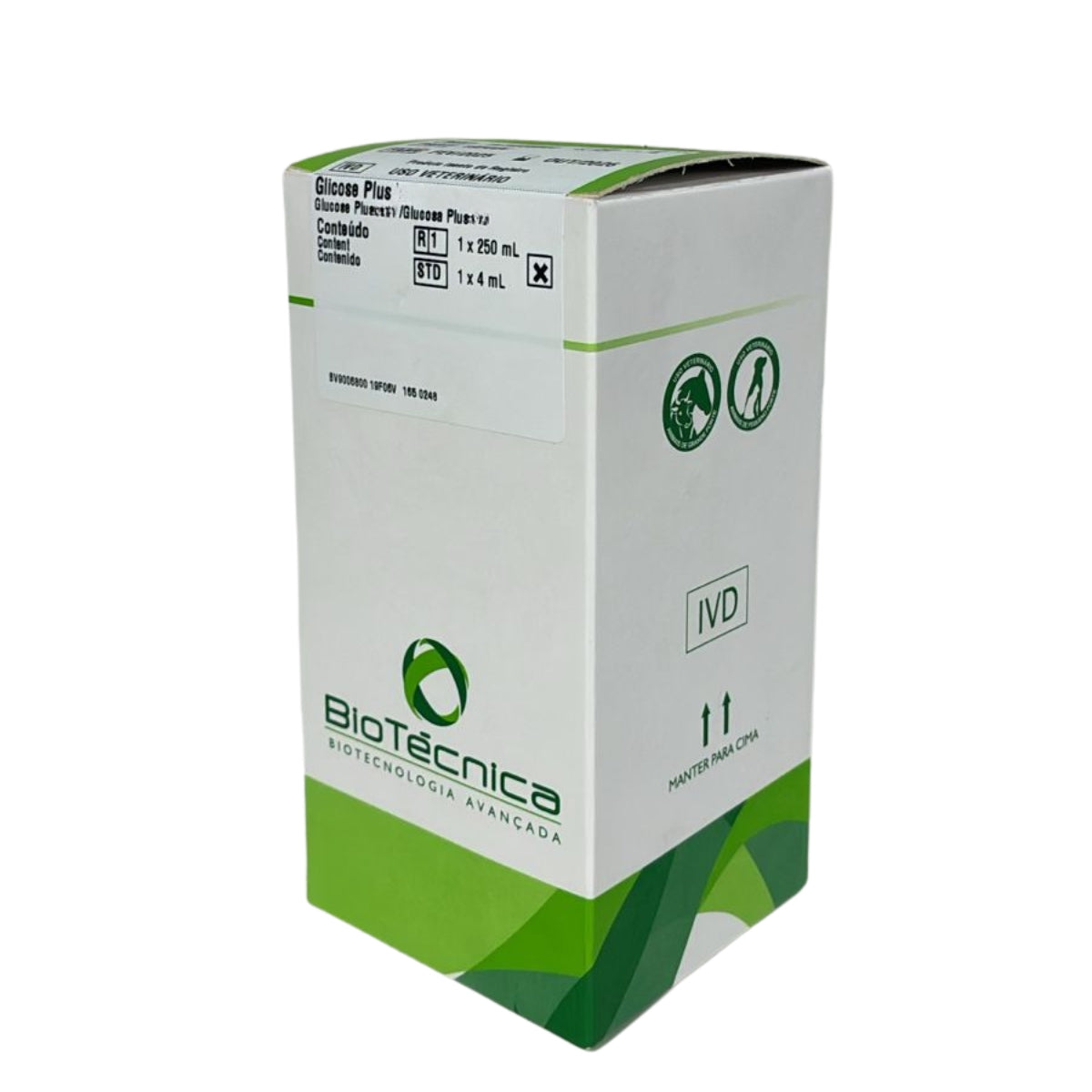 GLICOSE - R1: 1X250 - STD: 1X4 - BIOTECNICA