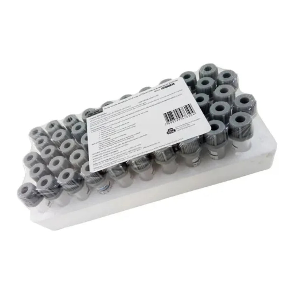 MICROTUBO P COLETA DE SANGUE C FLUORETO SODIO DE 0,5ML 50 UN