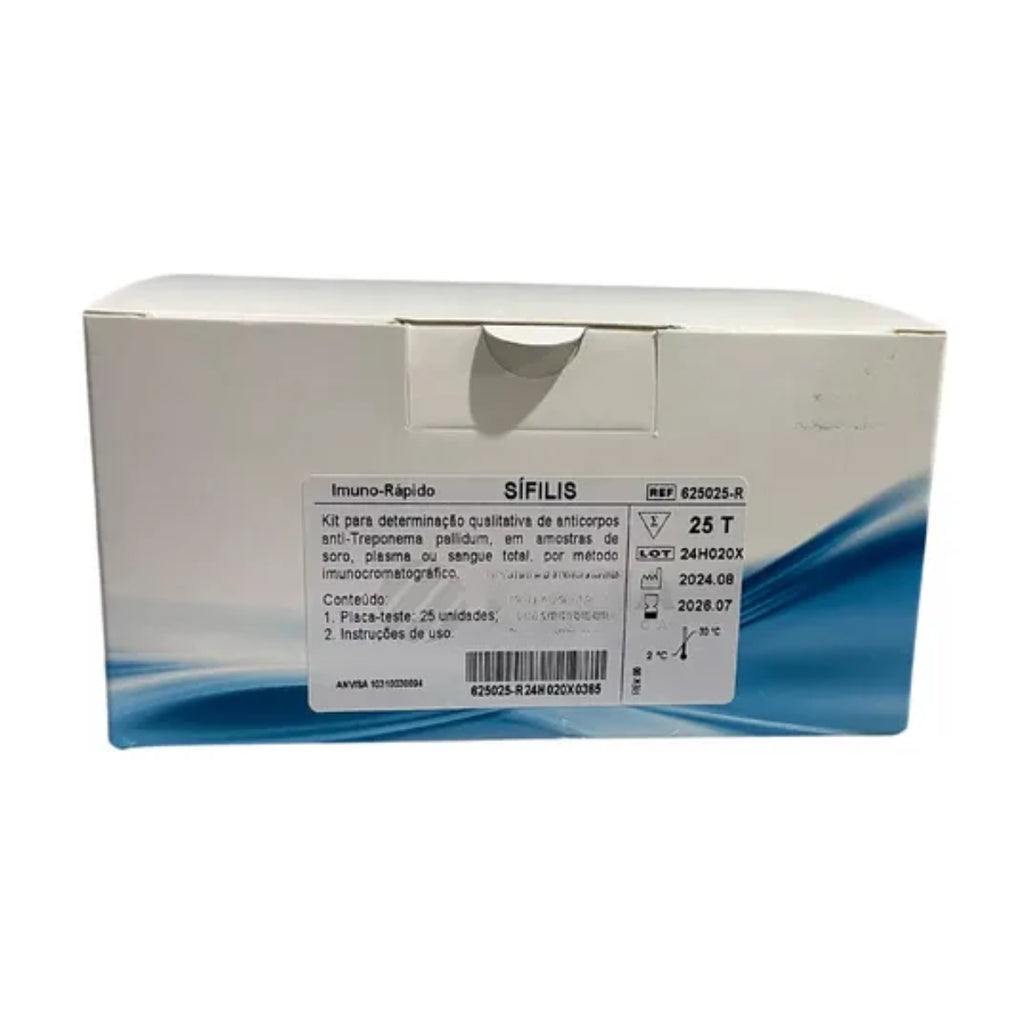 SIFILIS - 25 TESTES - WAMA